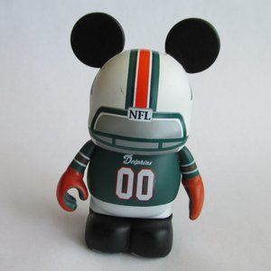 Vinylmation (Disney) NFL Miami Dolphins 3" Tall Vinyl Figure From 2012 No Box